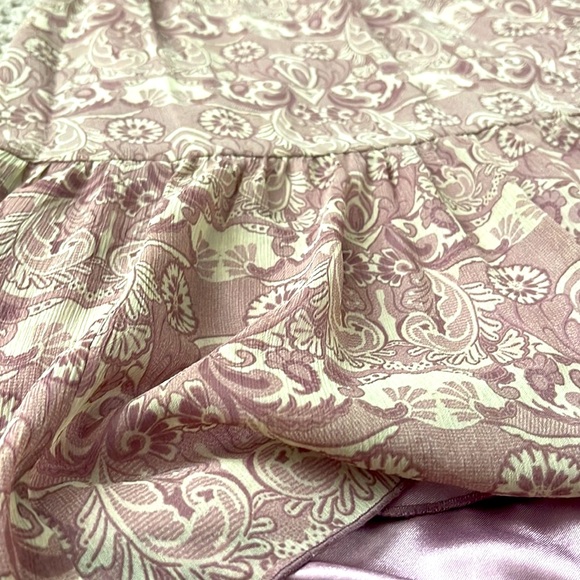 High low midi Guess Dress size 1 adjustable straps worned once - Picture 6 of 8